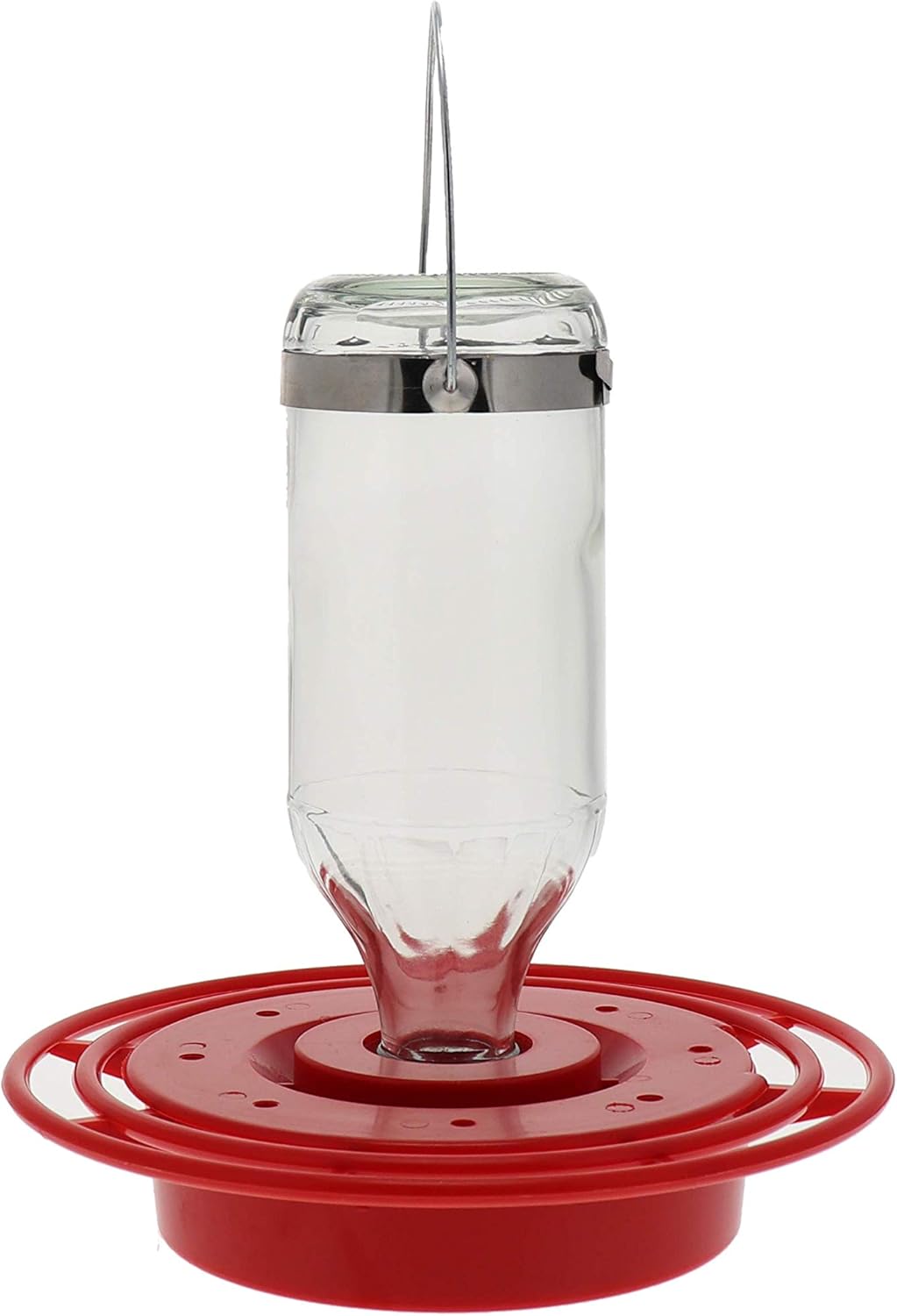Hummingbird Feeder with 8 Nectar Ports, 8 oz Capacity, Red V69370