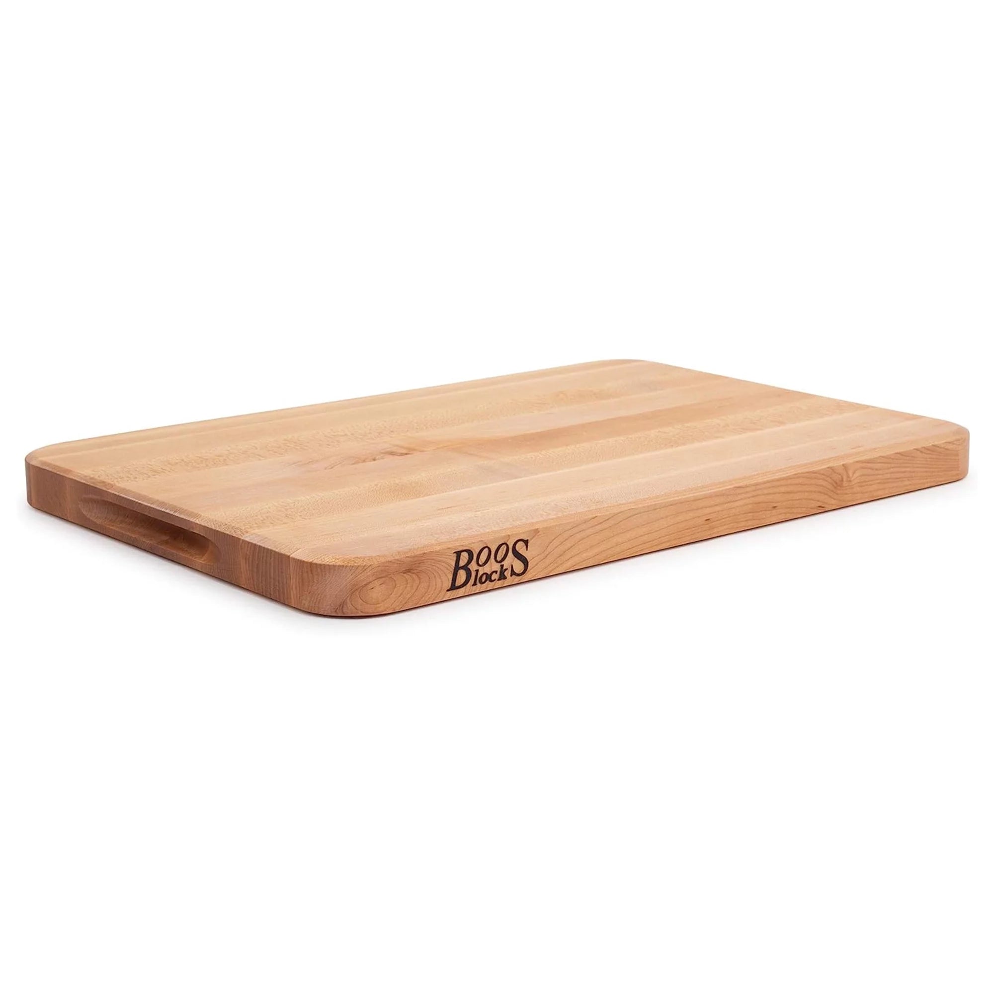 John Boos Large Chop N Slice Maple Wood Cutting Board, 20" x 14" x 1.25"
