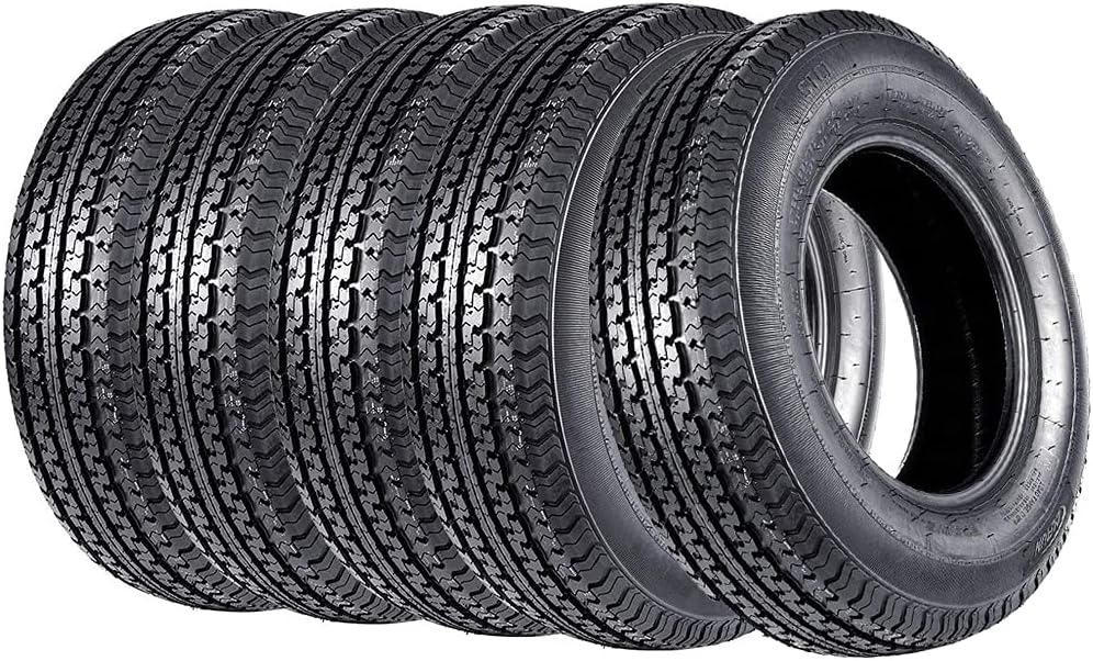 205/75R15 8 Ply Radial Trailer Tires Set of 3 X43027
