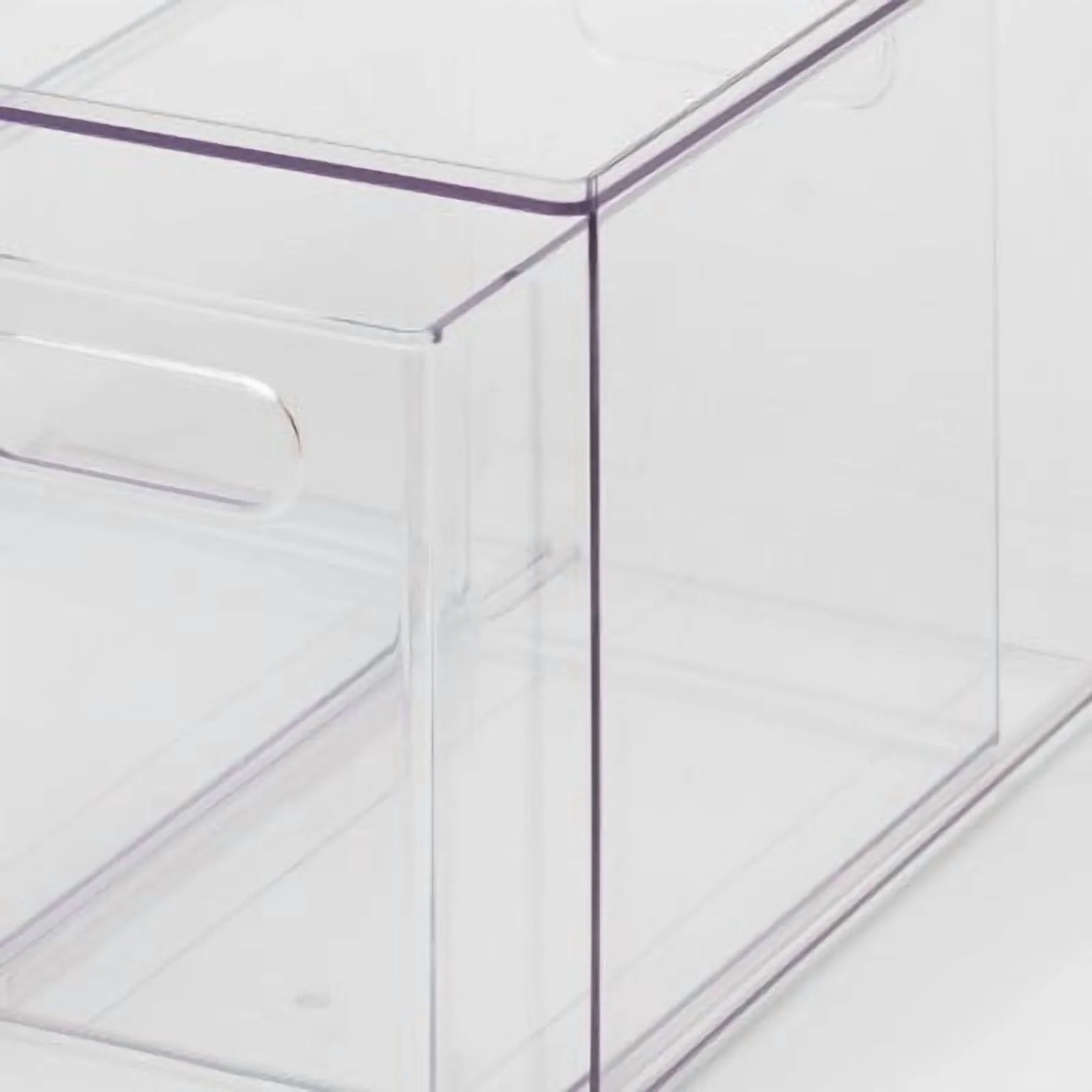 2 Drawer Clear Acrylic Storage Bins L303