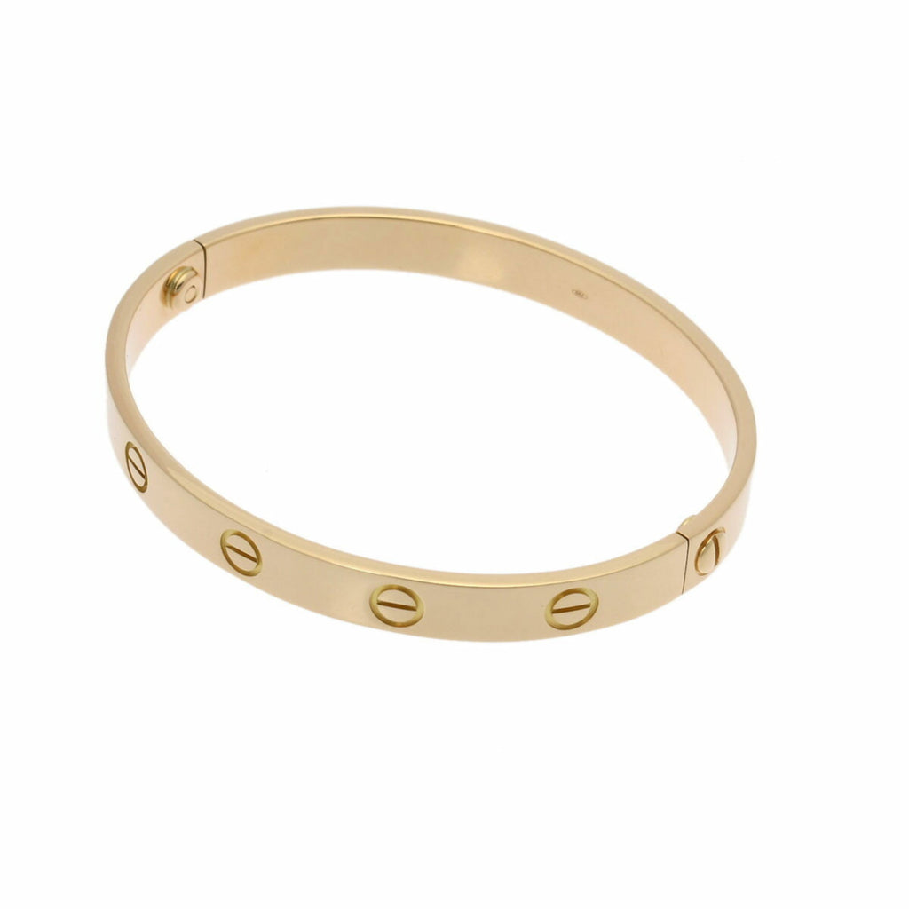 Pre-Owned Love Bracelet Women's K18 Yellow Gold E8135