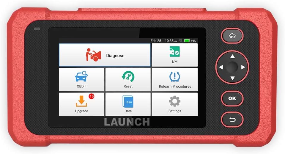 LAUNCH Millennium Master OBD2 Scanner for Cars, Check Engine/ABS/SRS/Transmission Diagnostic Scan Tool, Oil/SAS/EPB/DPF/TPMS/Battery/Immobilizer Reset/Brake Bleed/Injector (Only Available in US & CA)