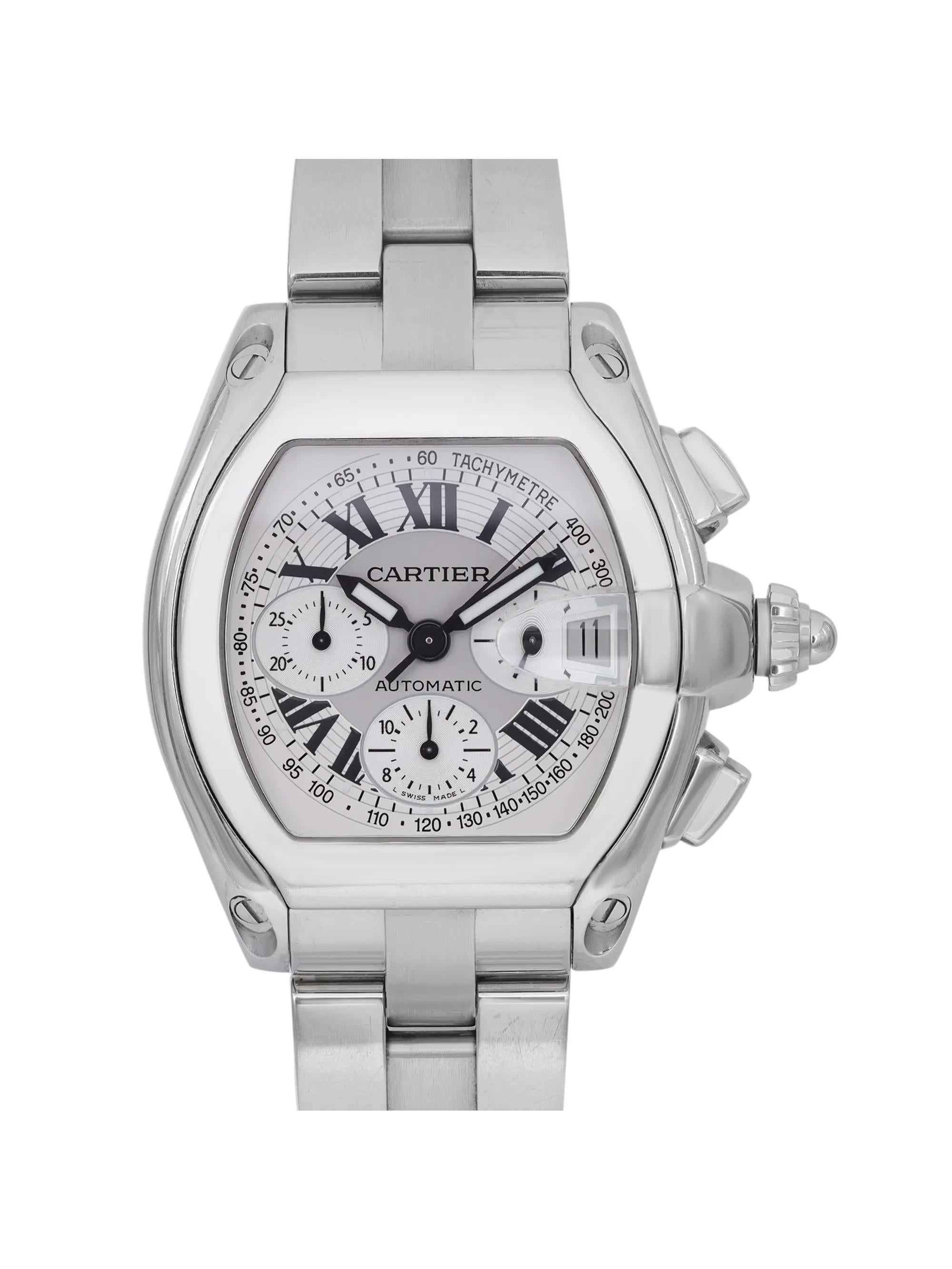 Men's Automatic Watch with Silver Dial P947