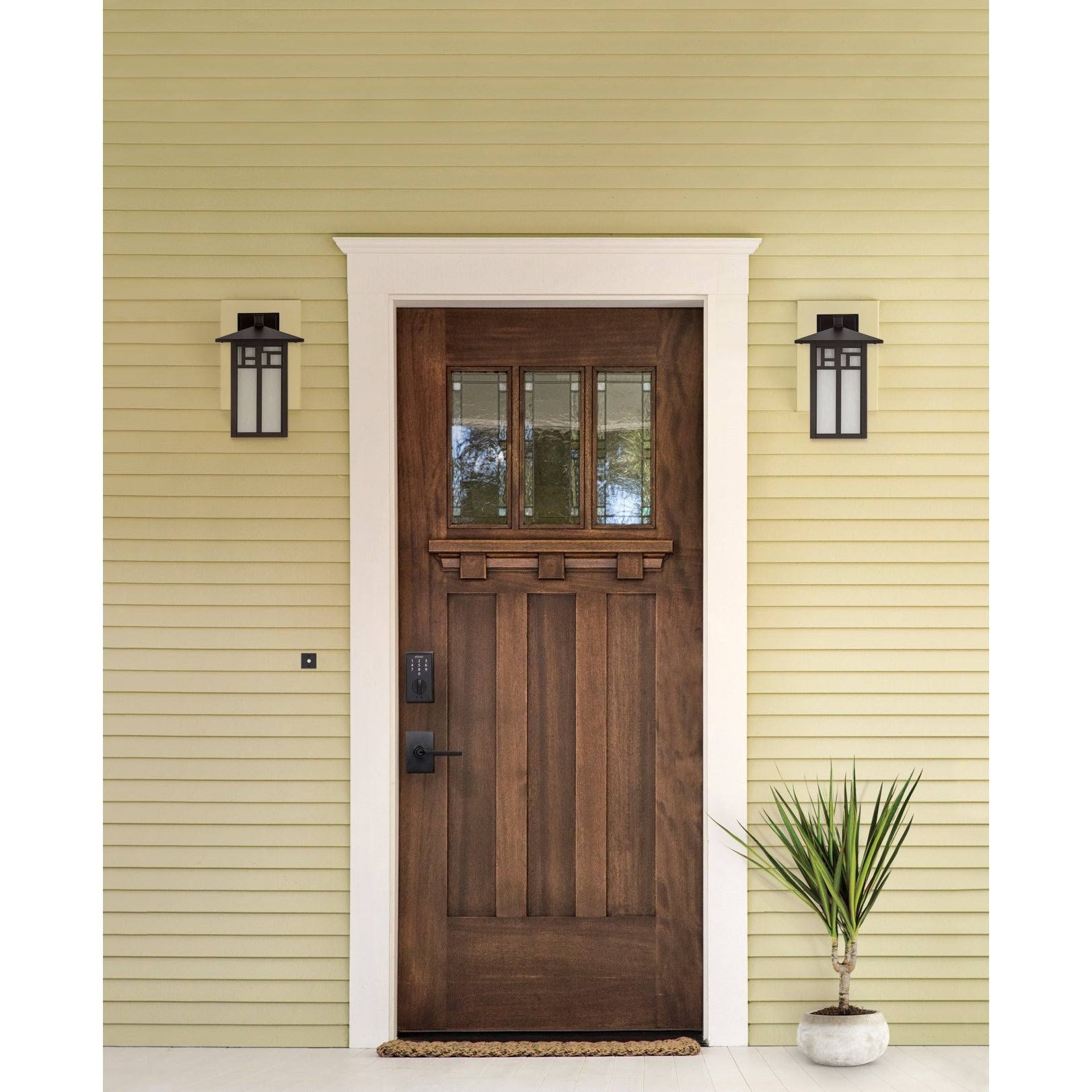 Century Deadbolt, Matte Black S25957