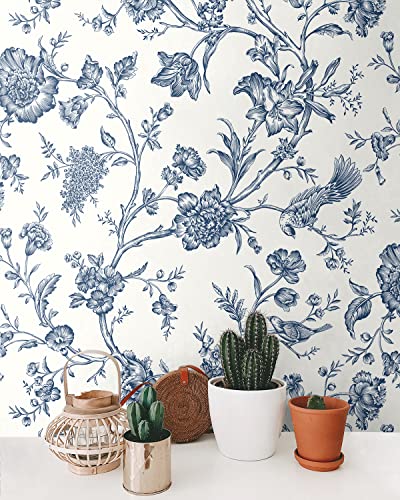 Jasmine Chinoiserie Peel and Stick Wallpaper R201823