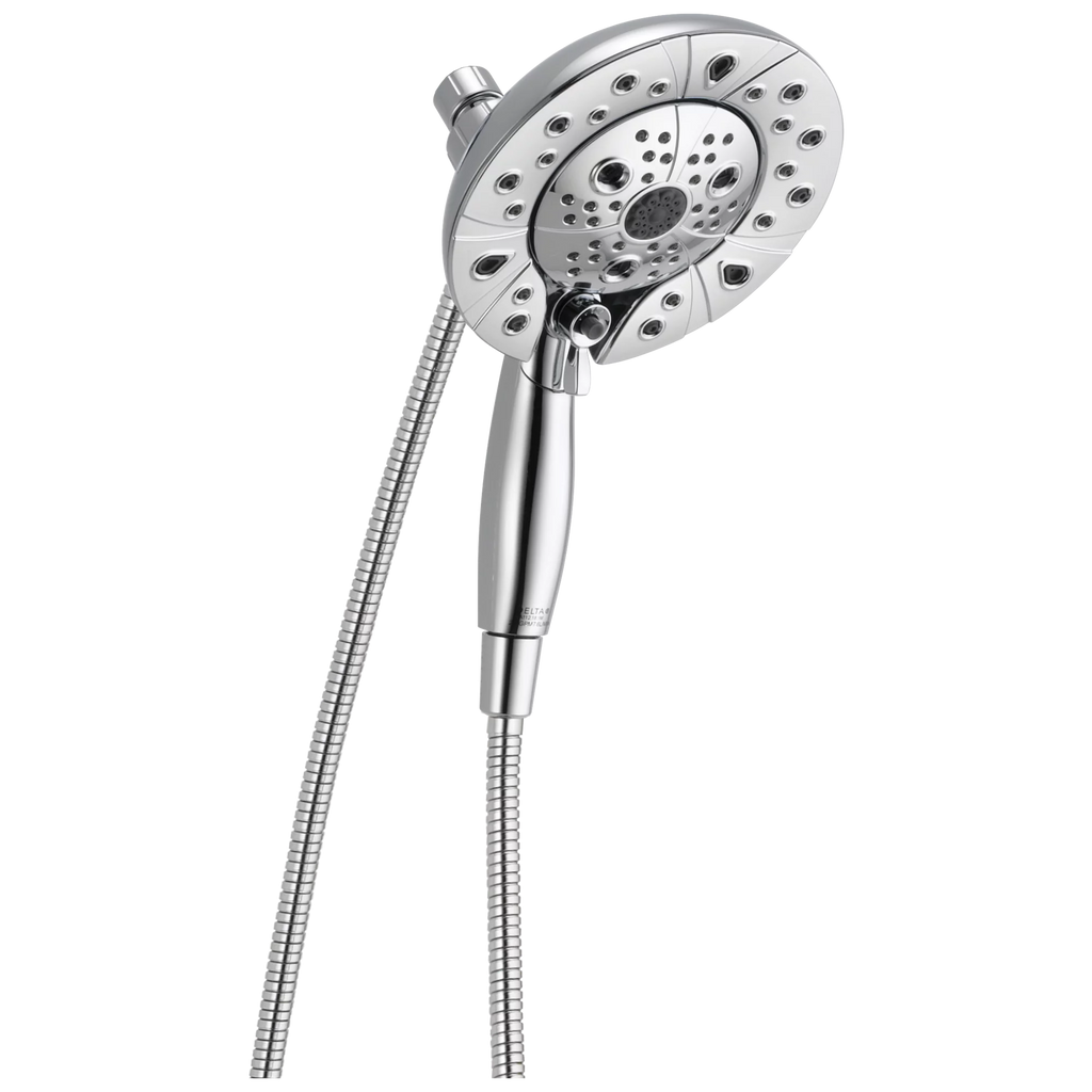 Delta 5-Spray Hand Shower and Shower Head Combo in Chrome 58480-PK