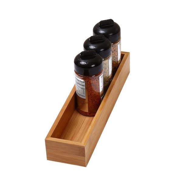 Drawer Organizer Storage Box, 3x9x2, Natural E570391
