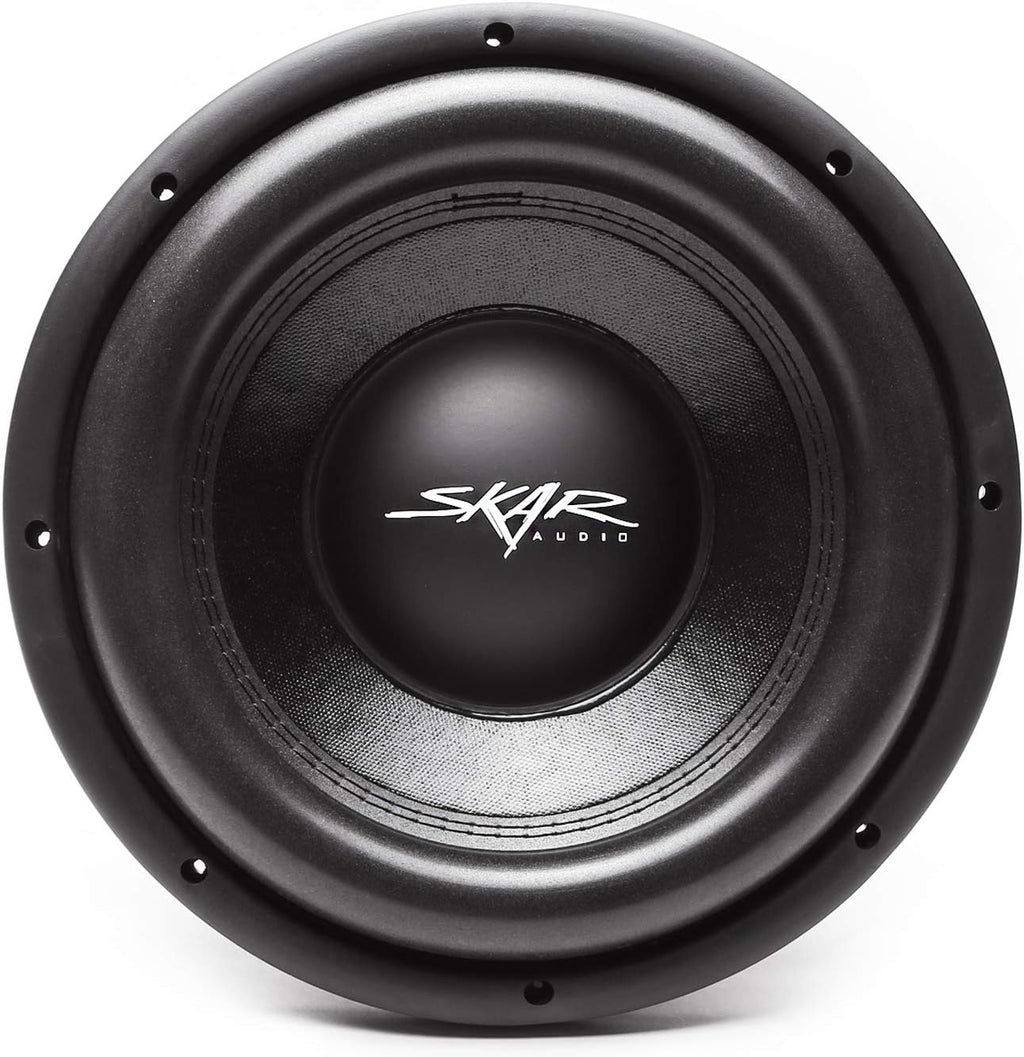 10" 800W Dual 2 Ohm Shallow Mount Car Subwoofer Pack of 2 C137