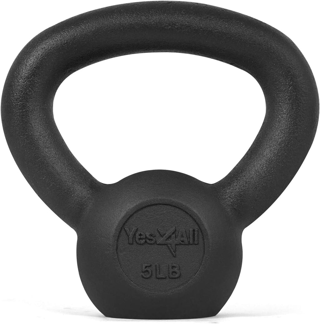 Cast Iron Kettlebell Weights Set, 10-40lbs, Pack of 2 B259