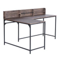 Homy Casa Modern L-Shaped Desk 65" x 43", Large Computer Desk with Storage, Corner Computer Desk for Writing Working Study Gaming Contemporary Computer Table, Wood