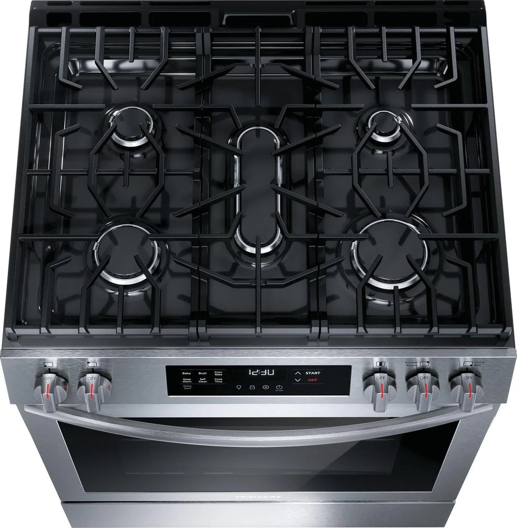 30" Front Control Gas Range with Convection Bake M1918