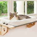 Plush Cat and Dog Bed with Pillow for Curling Sleep, Self-Warming, Anti-Slip Bottom, Suitable  Size, Perfect for Carriers or Crates