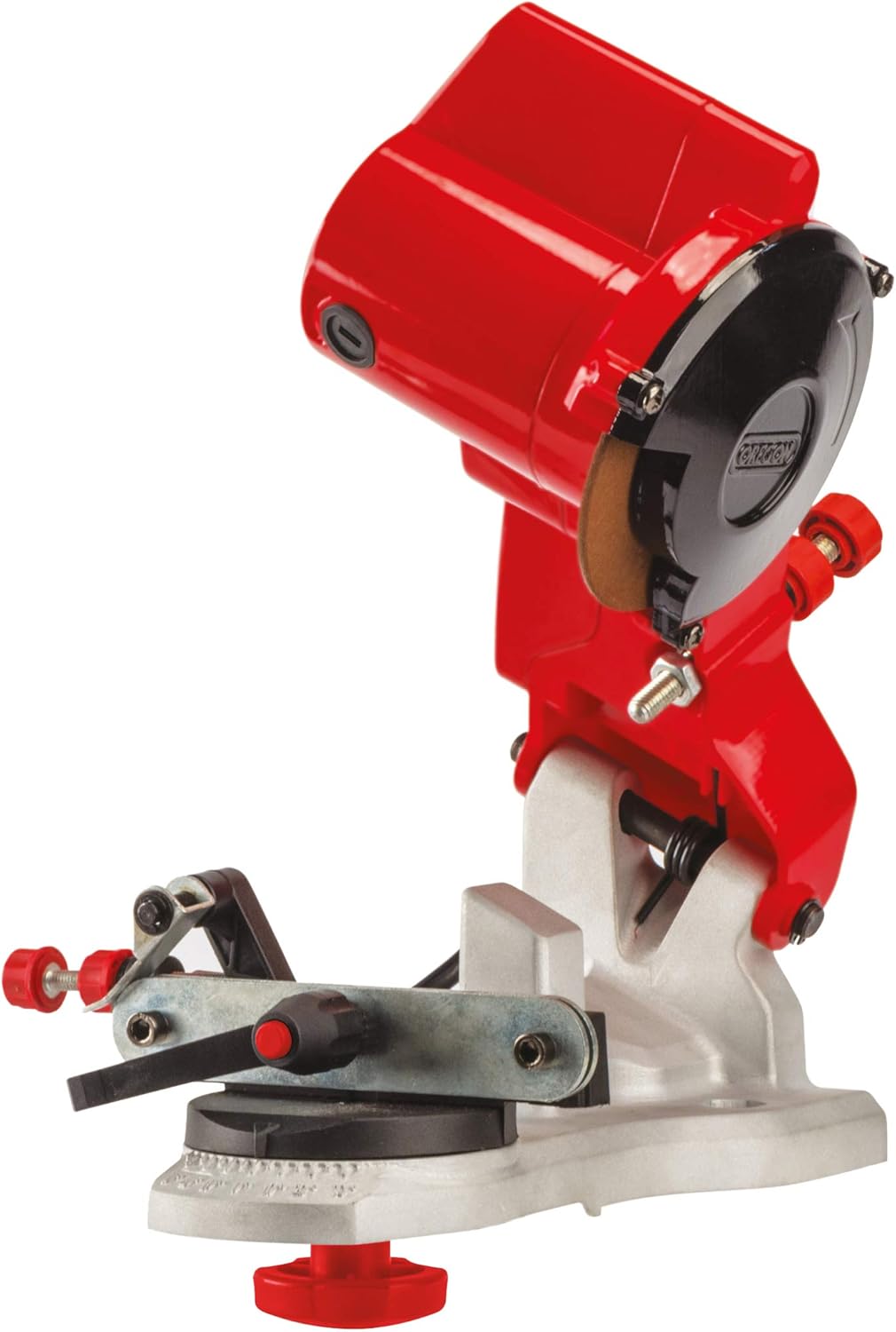 Oregon Compact 120-Volt Mini Bench Grinder, Universal Saw Chain Sharpener, for All Chainsaw Chains (310-120) Pack of 2