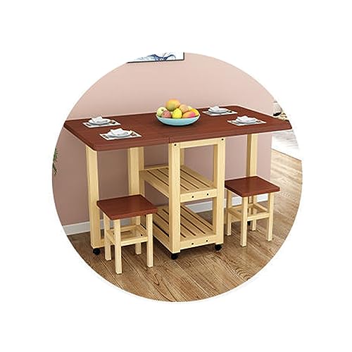 Extendable Folding Dining Table, 120x75x75cm Y57698
