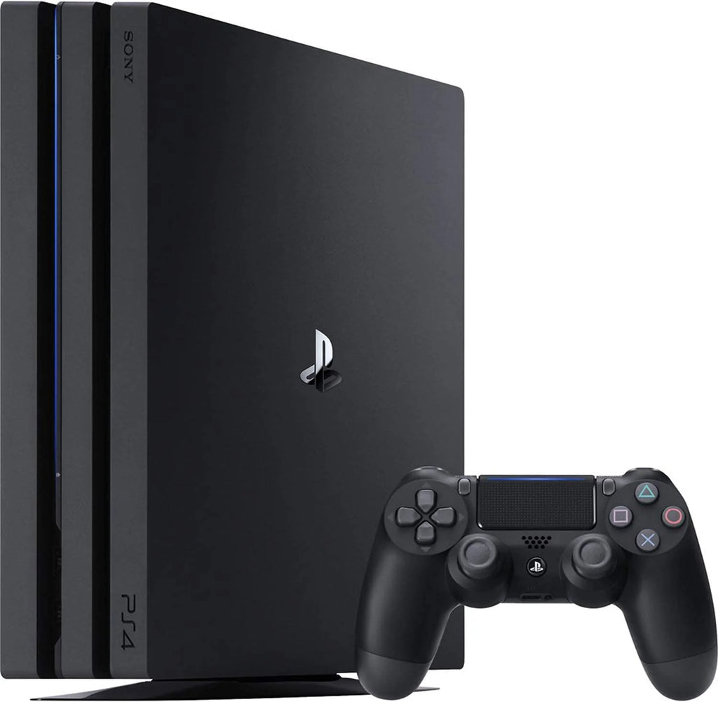 PlayStation 4 Pro 1TB Gaming Console Black Headset Cleaning Kit Bundle M370