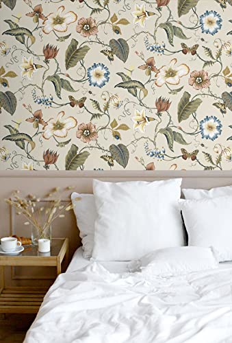 Floral Peel and Stick Wallpaper F146199