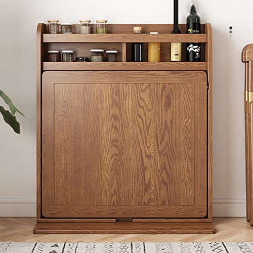 Wall Mounted Dining Table with Storage Shelf and Fold Out Desk J5058