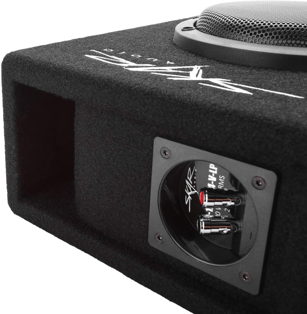 6.5" 400 Watt Low Profile Car Subwoofer Enclosure H385048