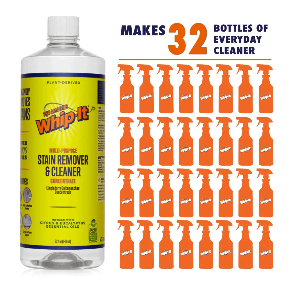 Multi Purpose Cleaner and Stain Remover, Plant Based Enzyme, 32 oz F99206