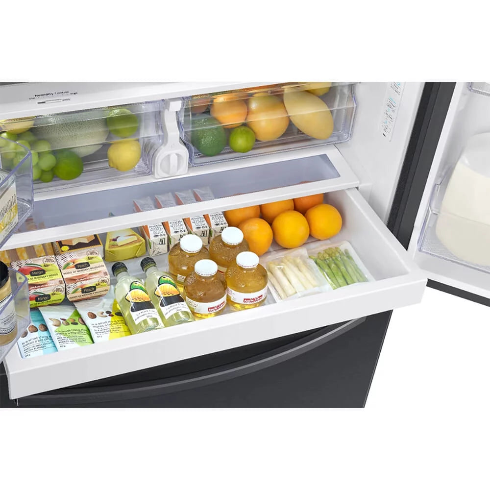French Door Refrigerator 28 Cu. Ft. Black Stainless W18356