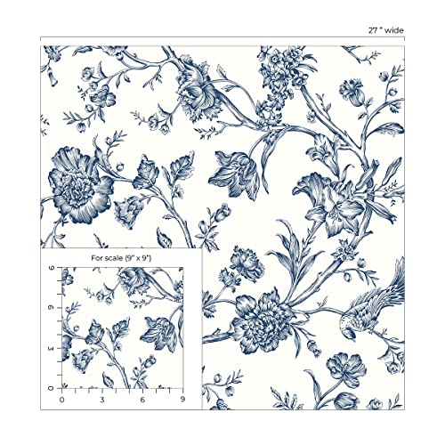 Jasmine Chinoiserie Peel and Stick Wallpaper R201823