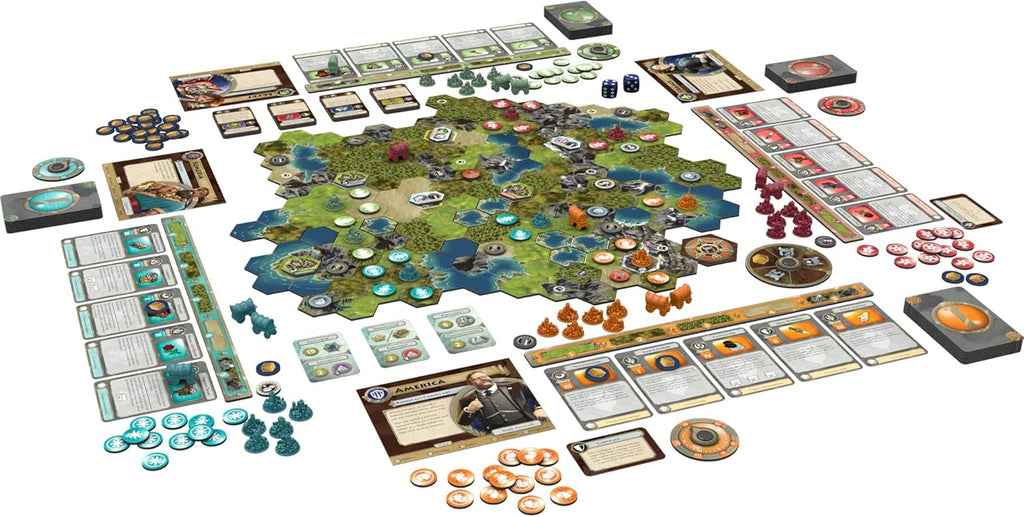 Civilization Board Game - Tactical Strategy for Ages 14+, 2-4 Players M722577