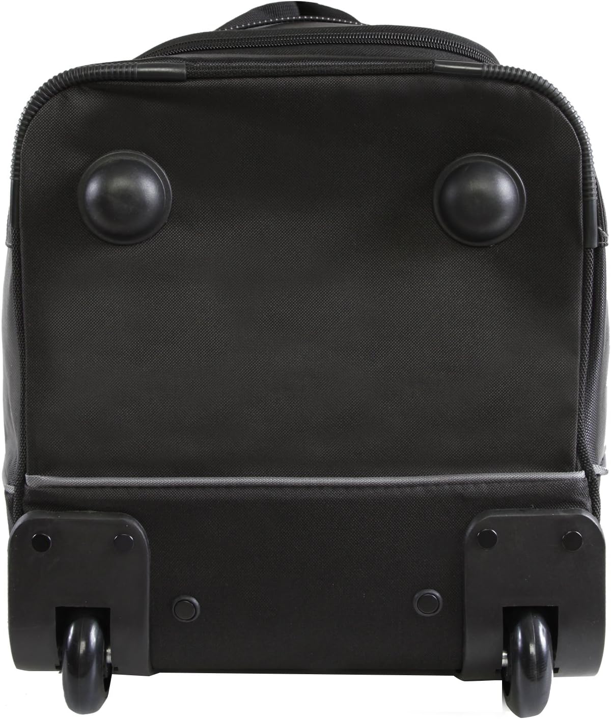 Men's 24" Lightweight Rolling Duffel Bag, Black/Grey K4712