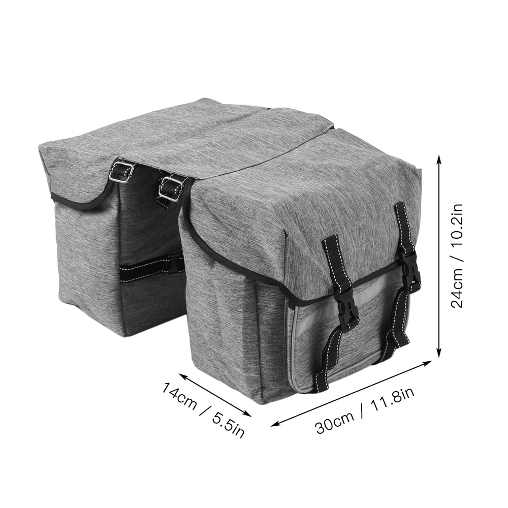 Bike Rear Pannier Bicycle Seat Bag Cycling Rack Storage S26620