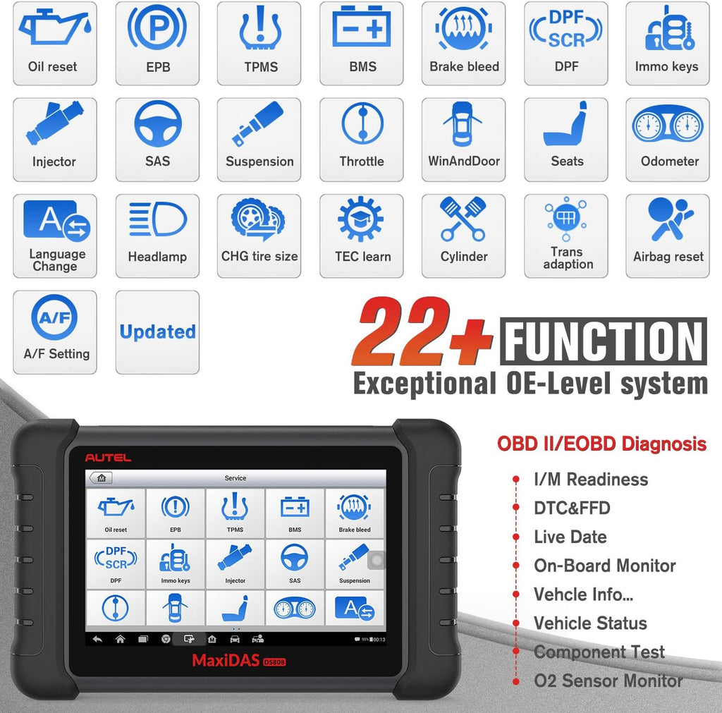 Diagnostic Scan Tool with Bi-Directional Control and All System Diagnostics W326135