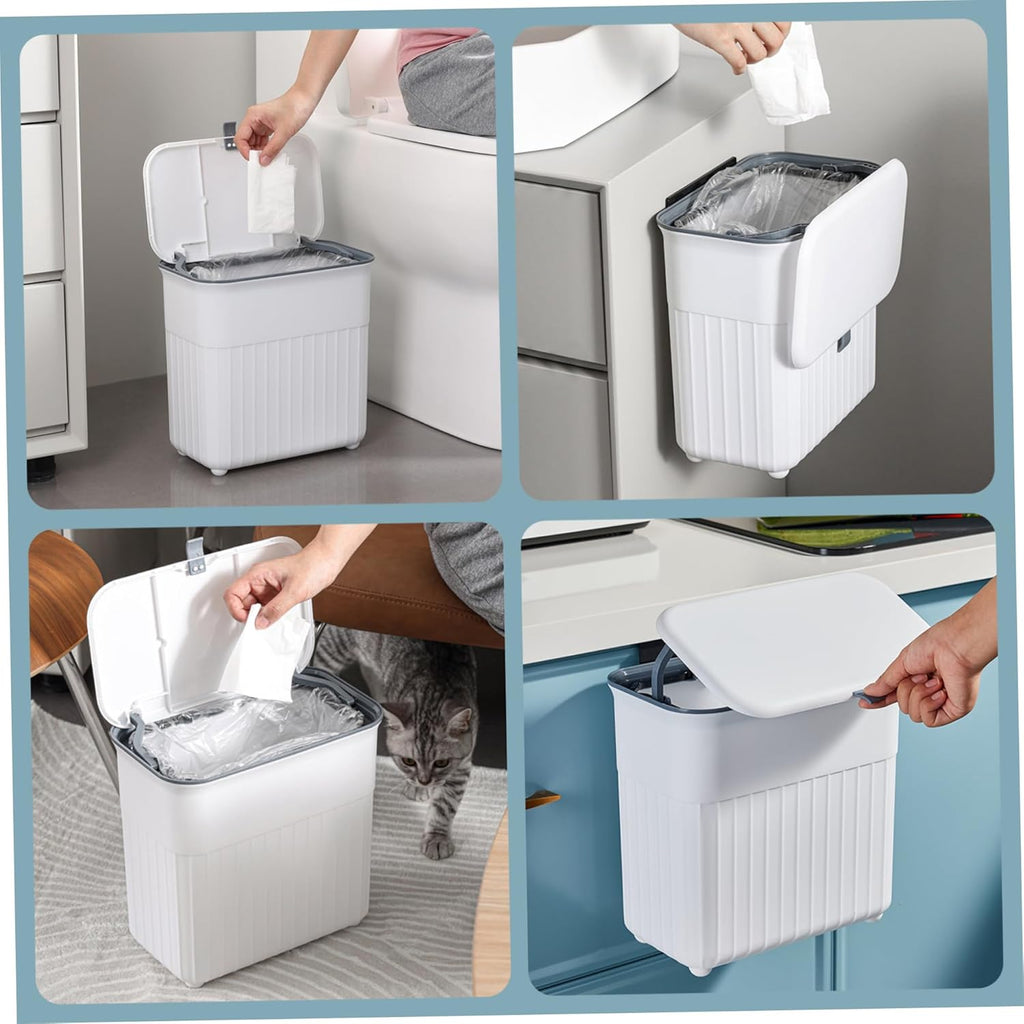 Kitchen Compost Bin with Lid for Counter, Under Sink, or Hanging Z6661