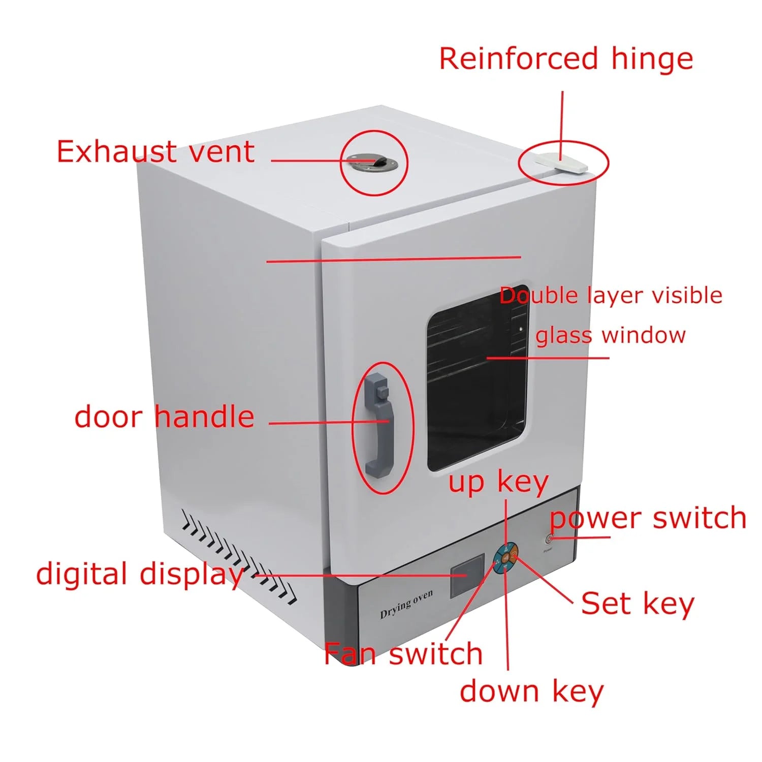 Digital Forced Air Convection Drying Oven Y312632