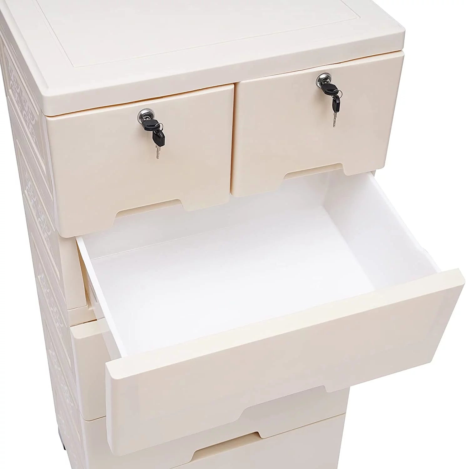 6-Drawer Tall Storage Cabinet for Bedroom, Playroom, Kids Room P4546