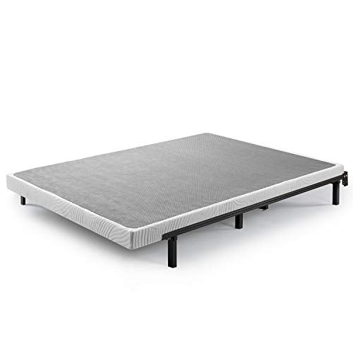 Metal Box Spring Mattress Foundation, 9 Inch, Full, White W306849
