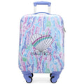NAUTICA Kids Luggage - 18" Airline Approved Rolling Hardside Upright Carry-on Suitcase with Wheels (Submarine Journey)