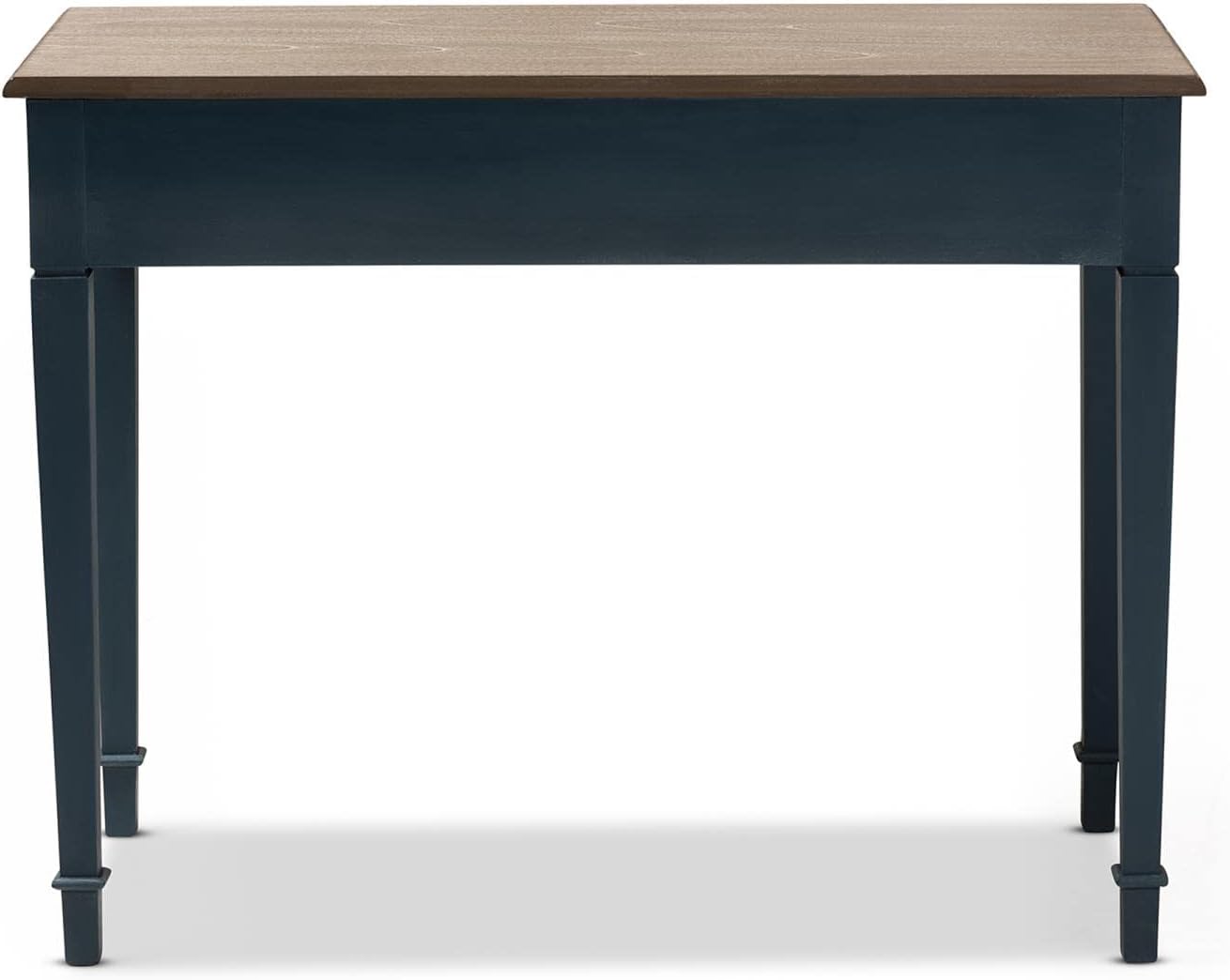 French Provincial Spruce Blue Writing Desk C719