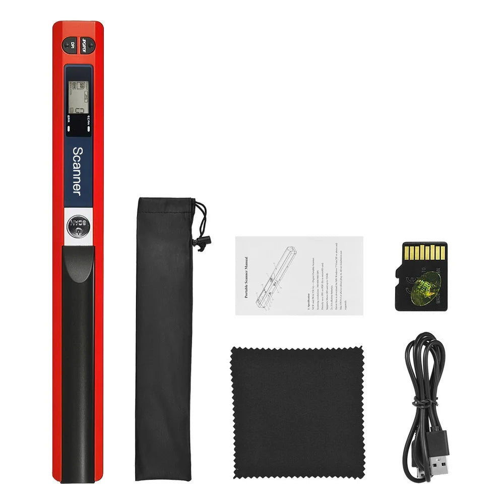 Portable Handheld Scanner A4 Size 900DPI with LCD Display B145069