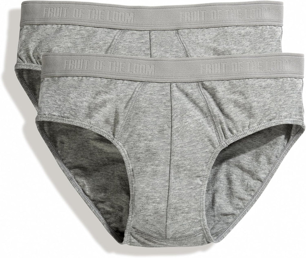 Men's Classic Sport Briefs 2-Pack White S341