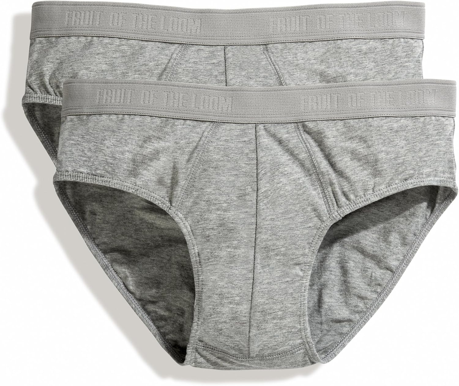 Men's Classic Sport Briefs 2-Pack White S341
