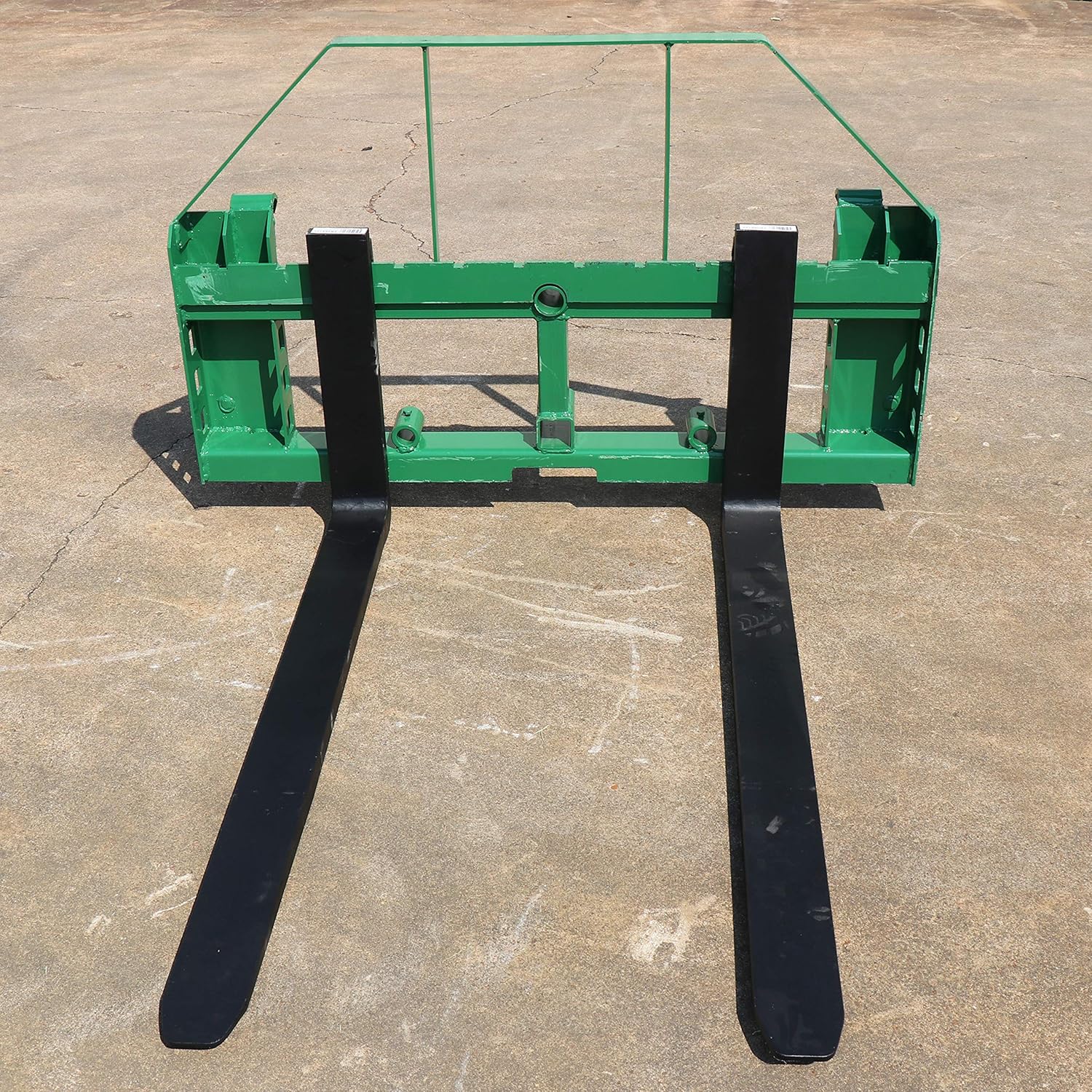 Heavy Duty Pallet Fork Frame with 48" Fork Blades and 2" Trailer Receiver Hitch B8654
