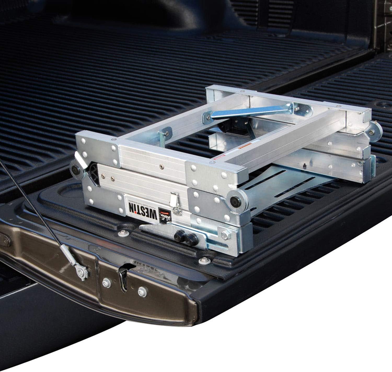 Westin 10-3000 Truck-Pal Tailgate Ladder,Silver