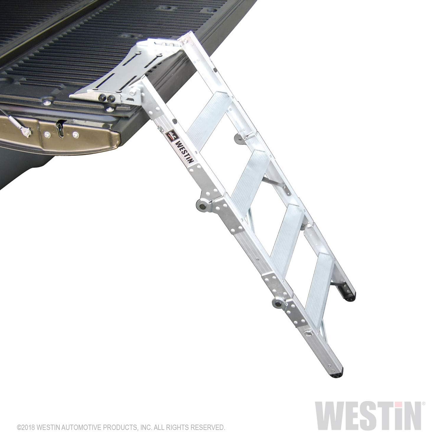 Truck Tailgate Ladder, Silver X26971