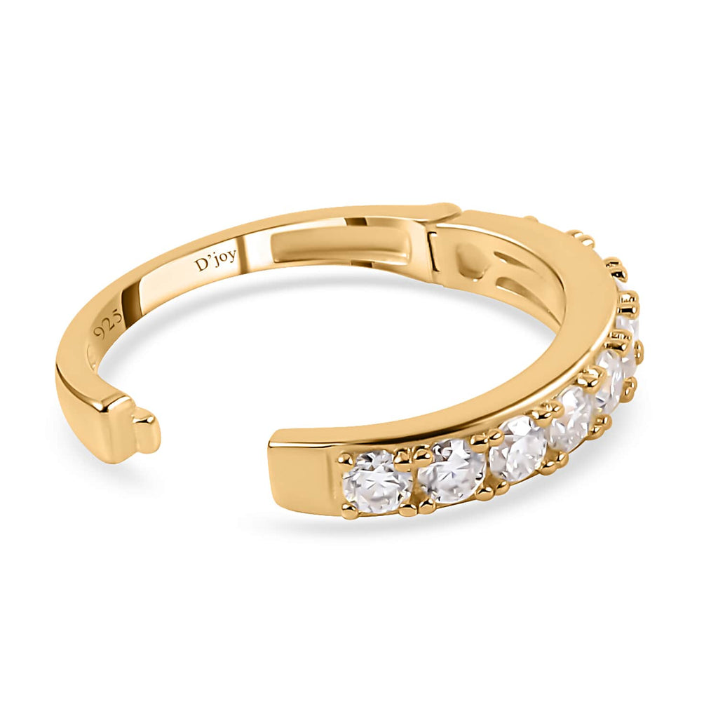 Moissanite Round Eternity Band Ring for Women, Size 9 E452160