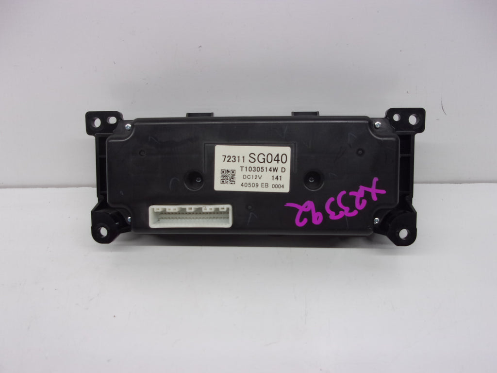 Climate AC Heater Temperature Control for Subaru Forester 2014-2015 W88945
