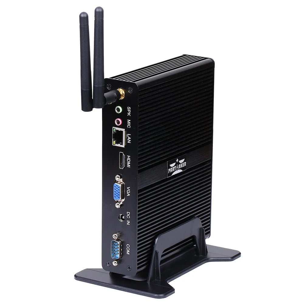 Fanless Mini PC Desktop Computer with 8G RAM 512G SSD M35036