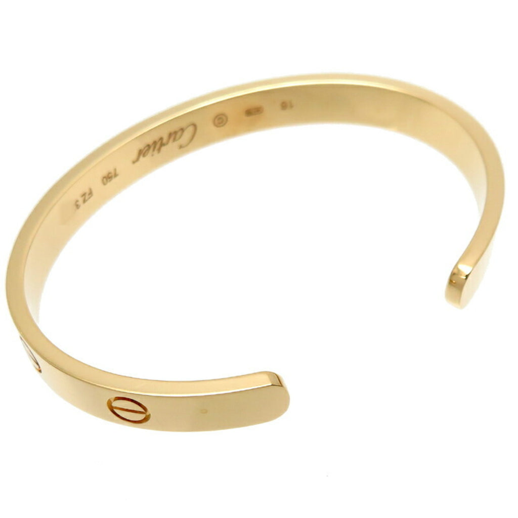 Pre-Owned 750 Yellow Gold Women's Open Bangle T745537