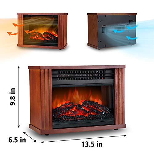Infrared Space Heater for Indoor Use with Remote Control J768