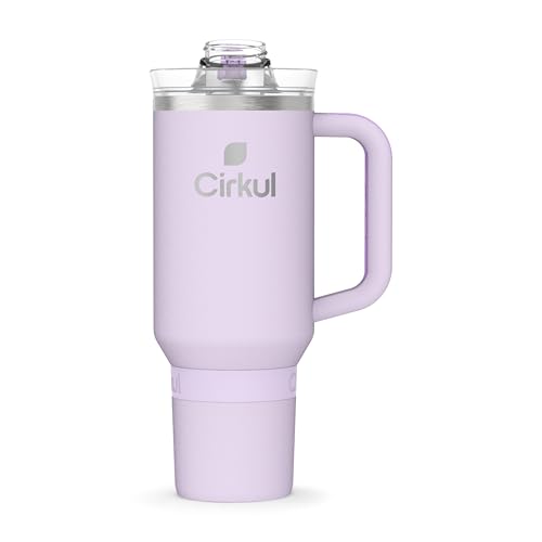 40oz Stainless Steel Tumbler with Handle, Double-Wall Insulated T7917