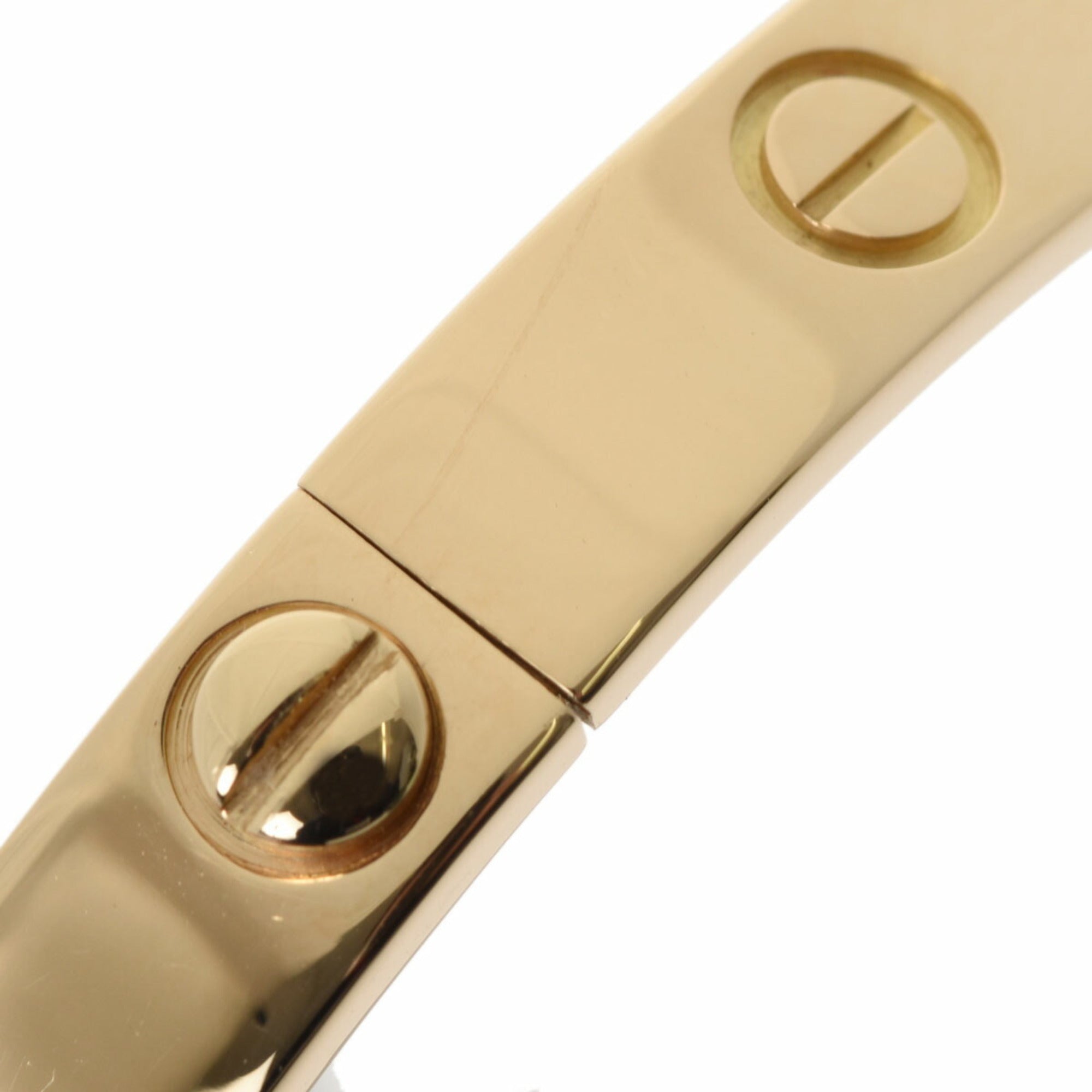 Pre-Owned Love Bracelet Women's K18 Yellow Gold E8135