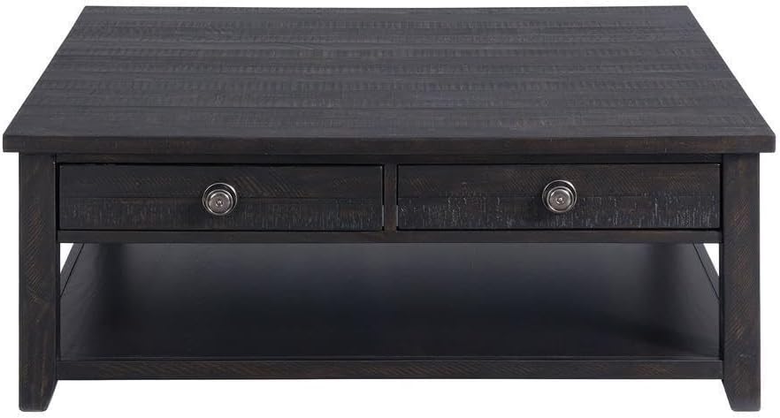 for Picket House Furnishings Kahlil Square Coffee Table in Espresso