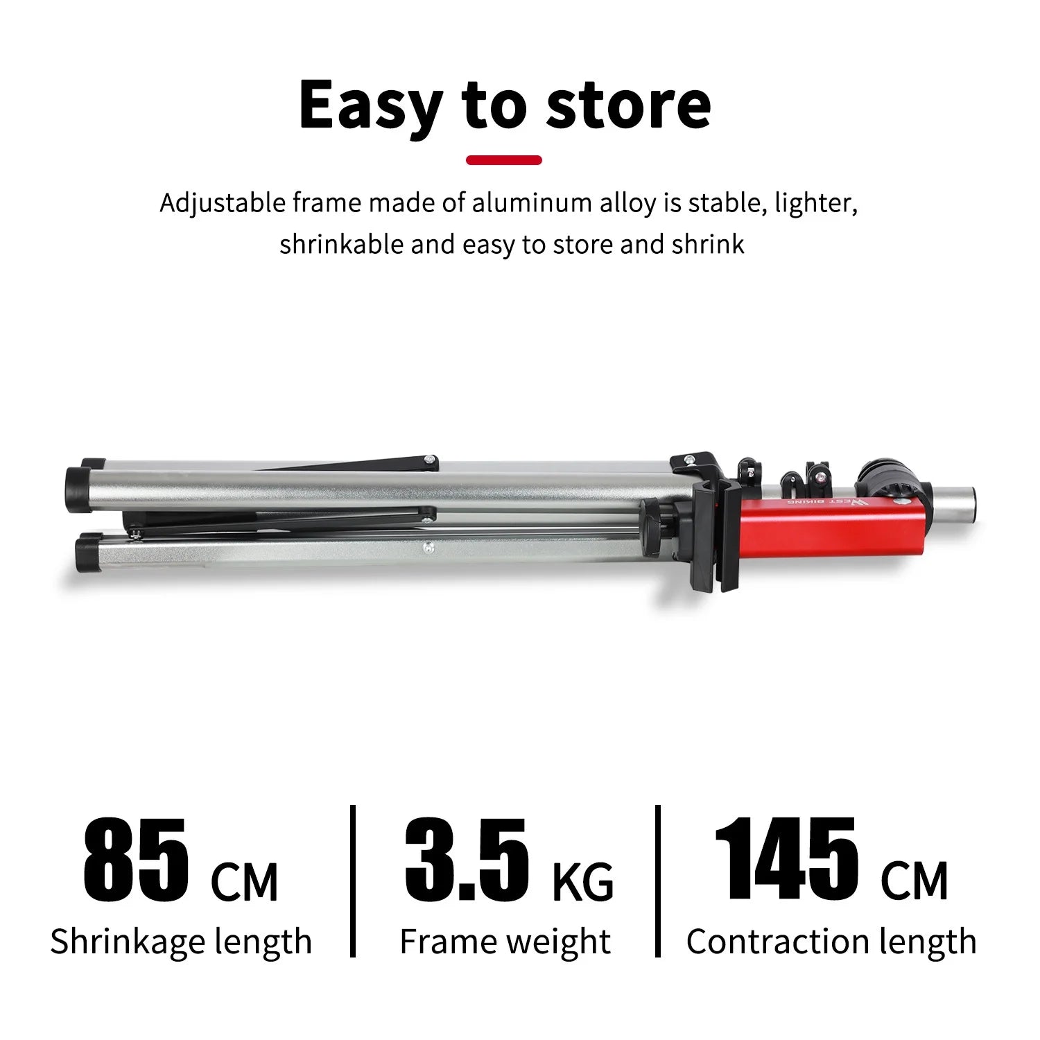 Adjustable Bike Repair Stand with Tool Tray V344739